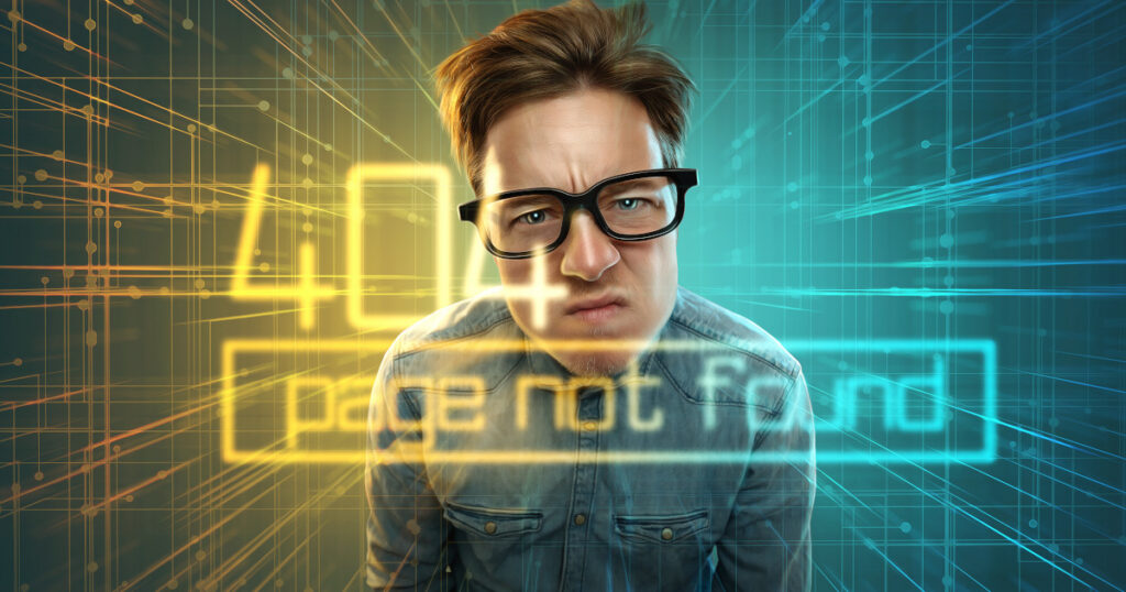 Help! My Website is Down. 404 Errors image